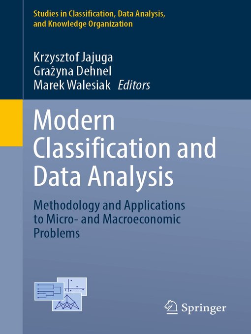 Title details for Modern Classification and Data Analysis by Krzysztof Jajuga - Available